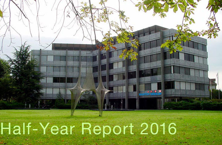 斯沃琪集团发布2016上半年财务报告 净利润同比下降52.0%