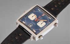 富艺斯将拍卖出镜《勒芒》的史蒂夫·麦昆TAG Heuer泰格豪雅摩纳哥系列腕表