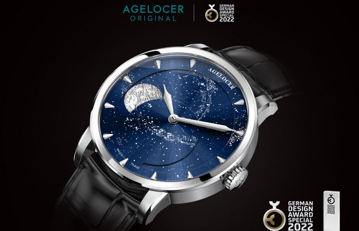 浪漫新月相，捕捉时光足迹：艾戈勒AGELOCER天文学家系列