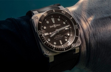 柏莱士推出全新BR 03-92棕色青铜潜水腕表