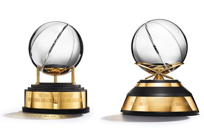蒂芙尼焕新打造NBA季后赛总冠军和单项奖杯