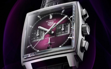 TAG Heuer泰格豪雅推出全新摩纳哥系列紫色表盘限量版腕表