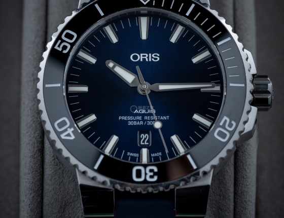 ORIS AQUIS系列，十年潜水教练入手的第一块豪华型手表