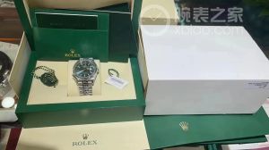Keep working and buy a rolex 新款日志薄荷绿入手