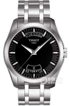天梭(Tissot)T-TREND系列T035.407.11.051.00/T035.207.11.051.00情侣表男款