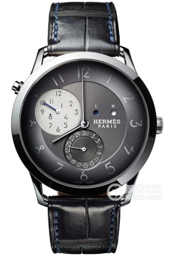 爱马仕SLIM D'HERMÈS系列GMT腕表