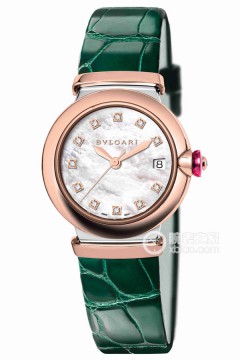 宝格丽LVCEA系列宝石绿机械腕表