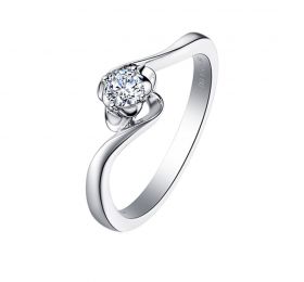 周大福西式婚礼订婚戒指U133773戒指