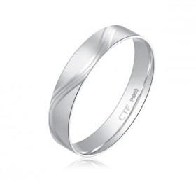 周大福西式婚礼结婚戒指PT160092戒指