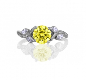 戴比尔斯ADONIS ROSE 系列黄钻戒指戒指
