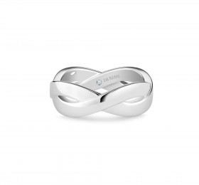 戴比尔斯DE BEERS INFINITY 系列Infinity 白金钻石戒指 戒指