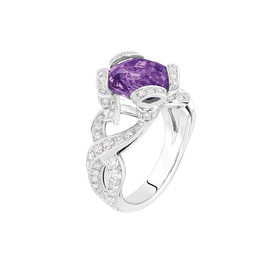 迪奥COUTURE紫色蓝宝石戒指戒指