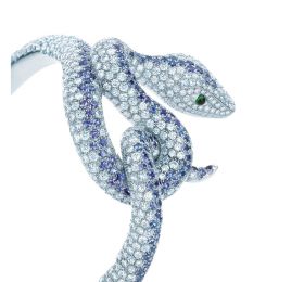 蒂芙尼BLUE BOOK高级珠宝蛇形手镯手镯