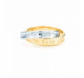 蒂芙尼TIFFANY 1837系列扣环圈形戒指戒指