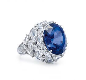 蒂芙尼BLUE BOOK高级珠宝钻石戒指戒指
