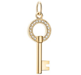 蒂芙尼TIFFANY KEYS Modern Keys 圆形镂空钥匙吊坠吊坠