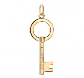 蒂芙尼TIFFANY KEYS Modern Keys 圆形镂空钥匙吊坠吊坠