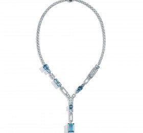 蒂芙尼BLUE BOOK高级珠宝2018 BLUE BOOK钻石项链项链