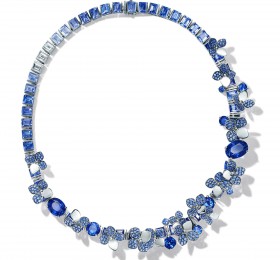 蒂芙尼BLUE BOOK高级珠宝2018 BLUE BOOK绣球花造型项链项链