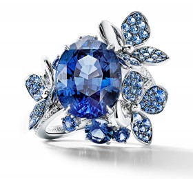 蒂芙尼BLUE BOOK高级珠宝2018 BLUE BOOK绣球花造型戒指戒指