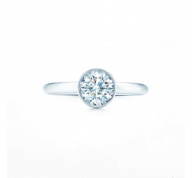 蒂芙尼Tiffany Bezet™圆形切割戒指