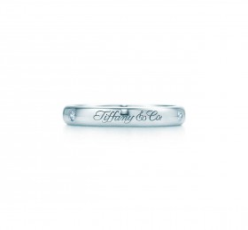 蒂芙尼结婚戒指“Tiffany & Co.”字样 戒指戒指