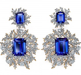 蒂芙尼BLUE BOOK高级珠宝2023 BLUE BOOK珊瑚溢彩（Coral）耳环耳饰