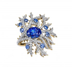 蒂芙尼BLUE BOOK高级珠宝2023 BLUE BOOK珊瑚溢彩（Coral）戒指戒指