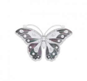 梵克雅宝标志系列BUTTERFLIES Nacre Butterfly胸针胸针