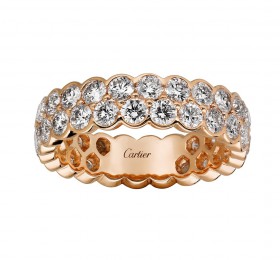 卡地亚CACTUS DE CARTIER系列创意钻石系列结婚对戒戒指