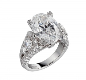 卡地亚Benares钻石戒指戒指
