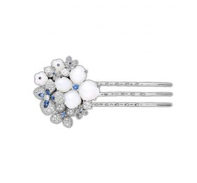 CHAUMET JARDINS花园Hortensia 绣球花“花园”高级珠宝082945胸针