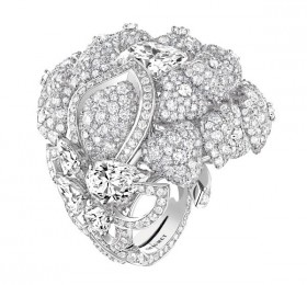 CHAUMET JARDINS花园Hortensia 绣球花“花园”高级珠宝082471戒指