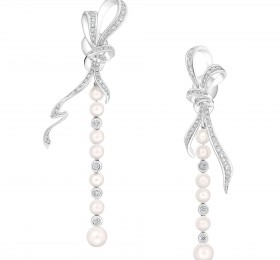ENZO HIGH JEWELRY 高级珠宝系列18K金镶珍珠及钻石耳饰耳饰