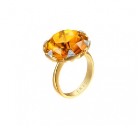 ENZO经典系列DIY 系列18K黄金黄晶戒指戒指