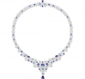 海瑞温斯顿MARVELOUS CREATIONS 高级珠宝Purple Marquesa项链项链