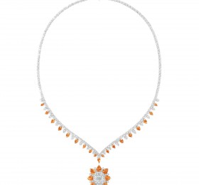 海瑞温斯顿NEW YORK珠宝系列718 MARBLE MARQUETRY项链项链