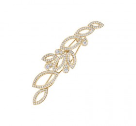 海瑞温斯顿LILY CLUSTER珠宝系列 Lily Cluster钻石黄金发夹发饰