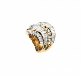 玳美雅国际获奖作品TWINS戒指（1996年获奖）戒指
