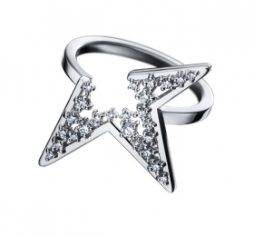 塔思琦经典系列ABSTRACT STAR RD-F2624-18KWG戒指